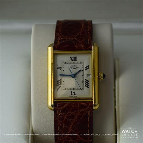 rare cartier tank|cartier tank must preowned.